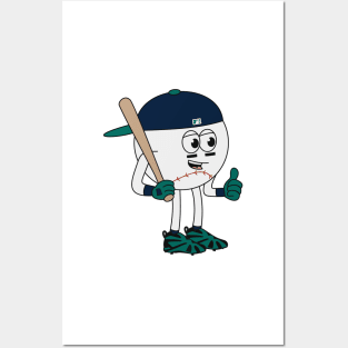 Griffey Baseball Guy Posters and Art